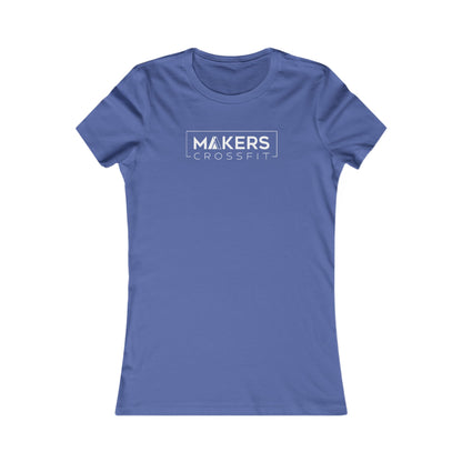 Makers White Logo Classic Women's Fit T