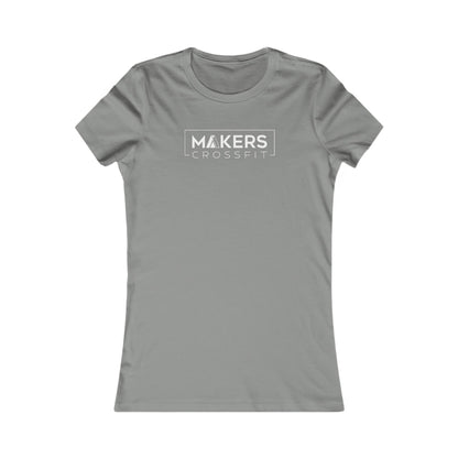 Makers White Logo Classic Women's Fit T