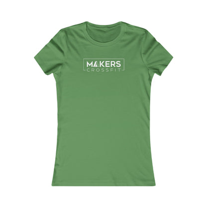 Makers White Logo Classic Women's Fit T